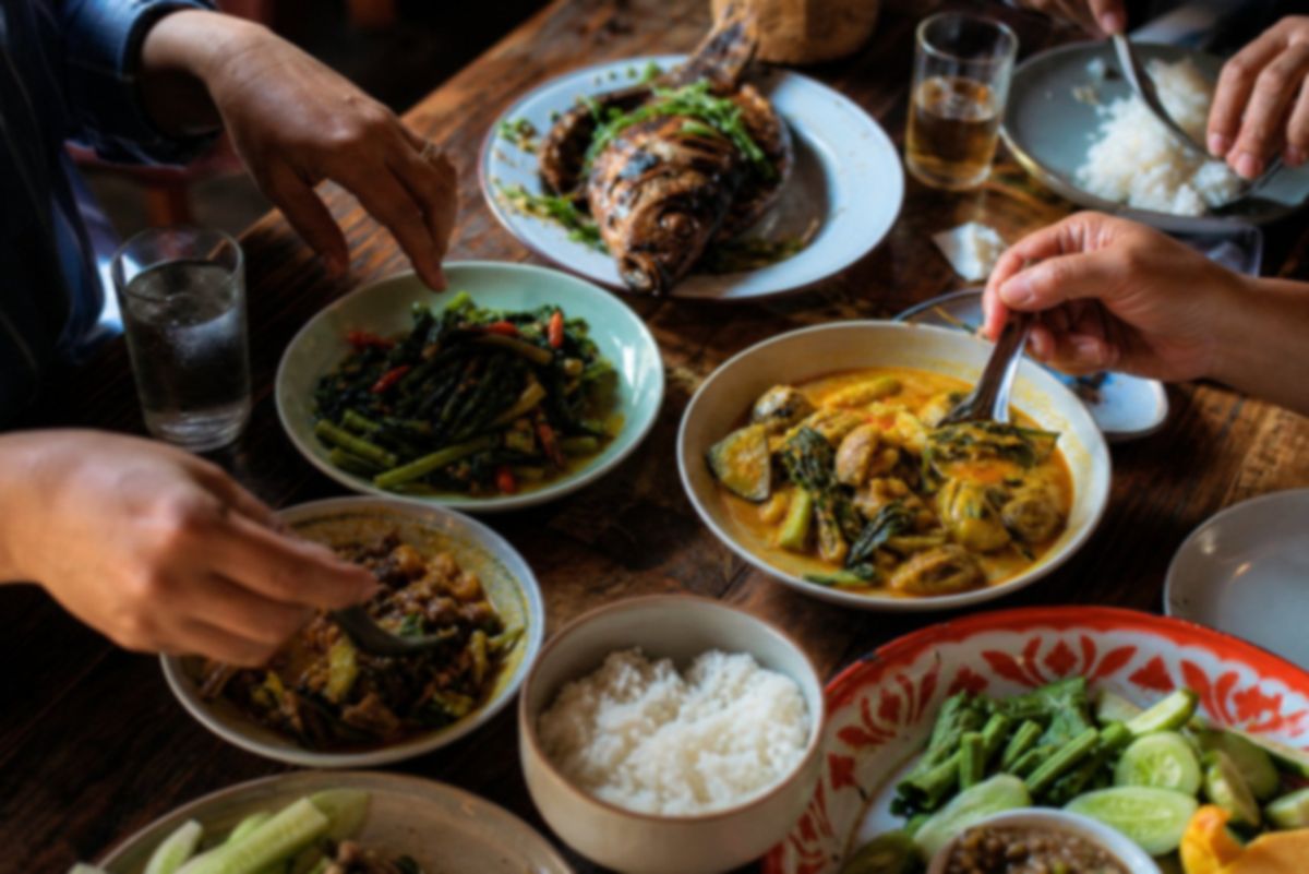 A dinner photo waiting to be deleted